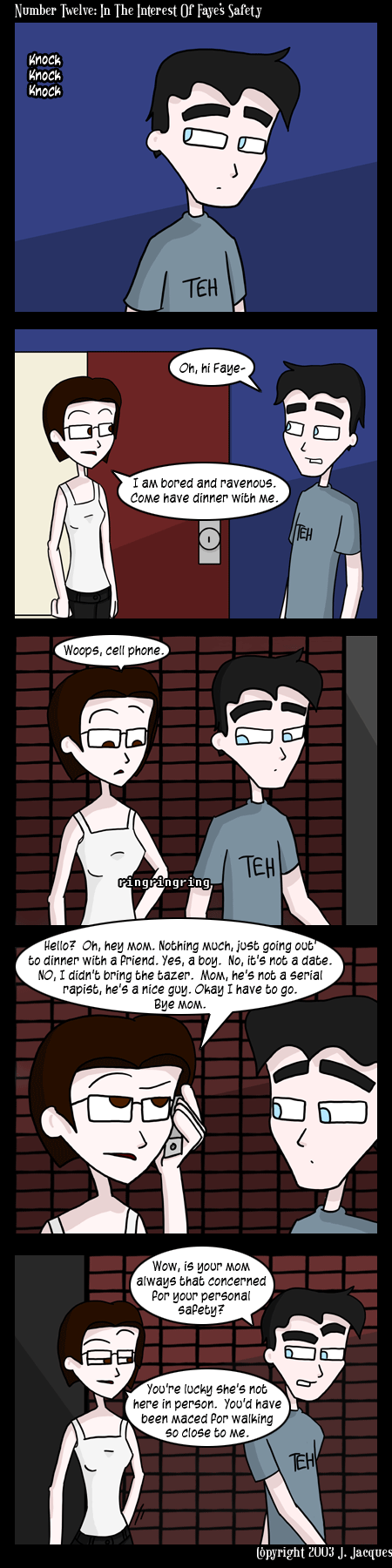 Questionable Content 30.1.2004