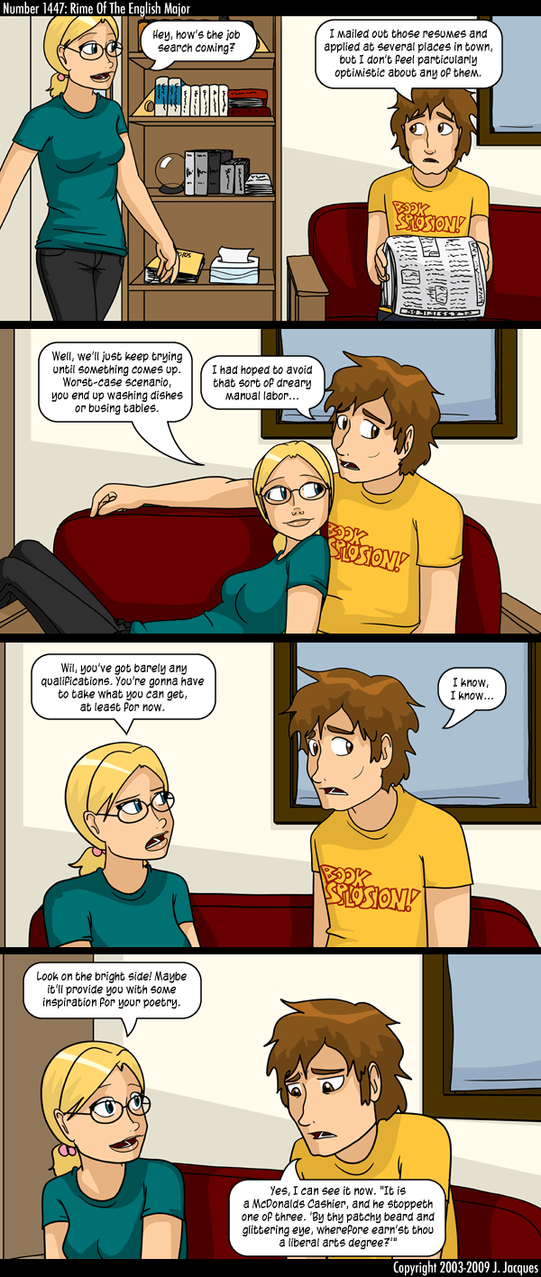 Questionable Content 14.7.2009