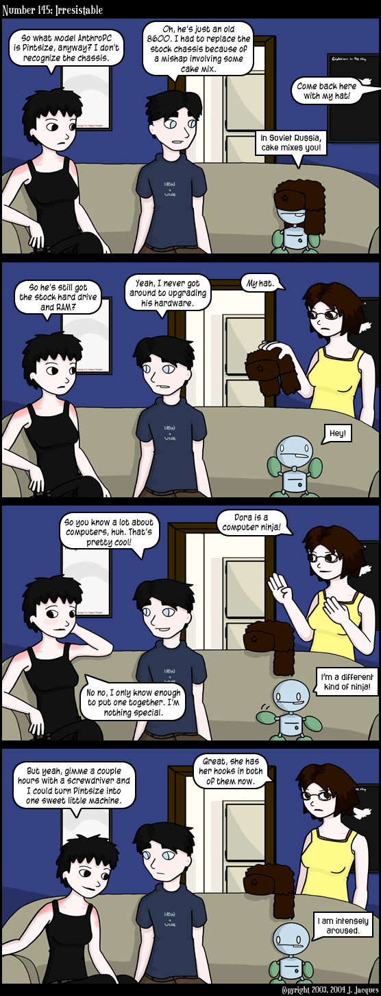 Questionable Content 25.6.2004