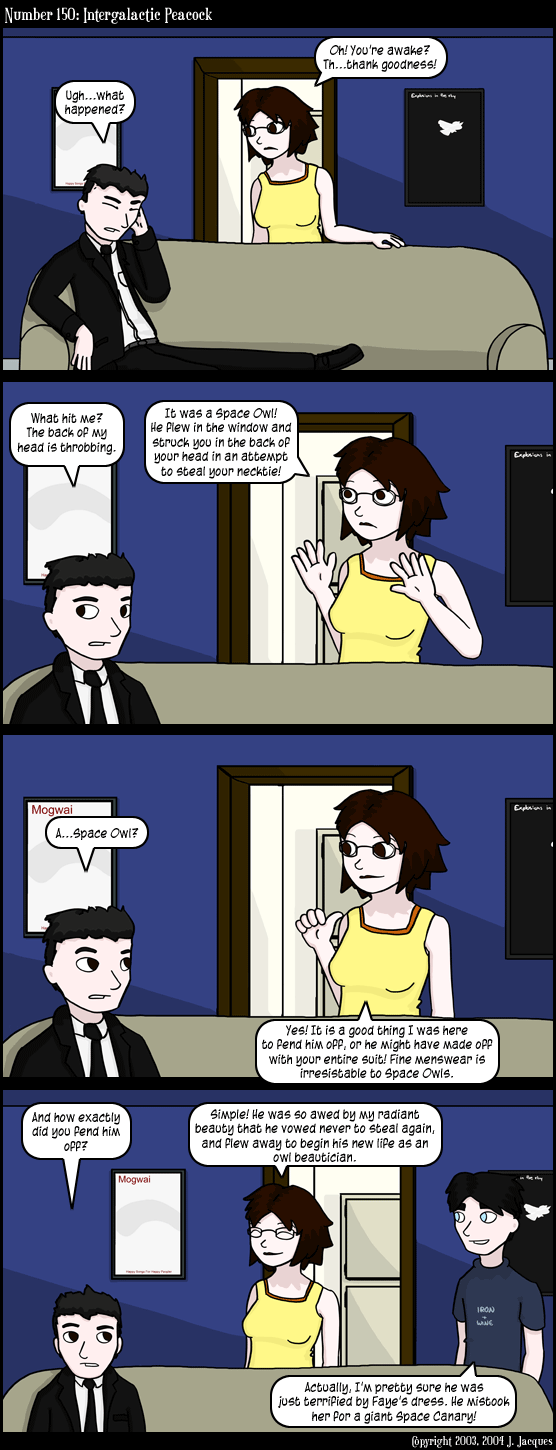 Questionable Content 7.7.2004