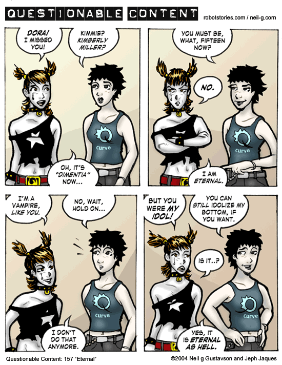 Questionable Content 21.7.2004