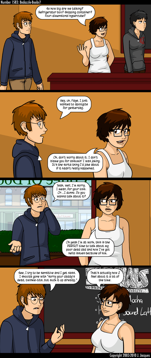 Questionable Content 20.1.2010