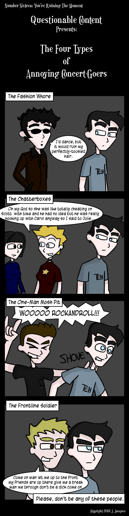 Questionable Content 30.1.2004