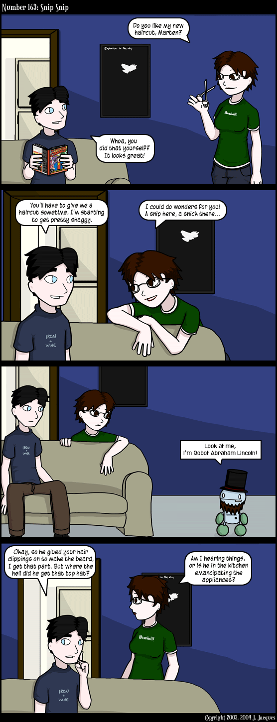 Questionable Content 30.7.2004