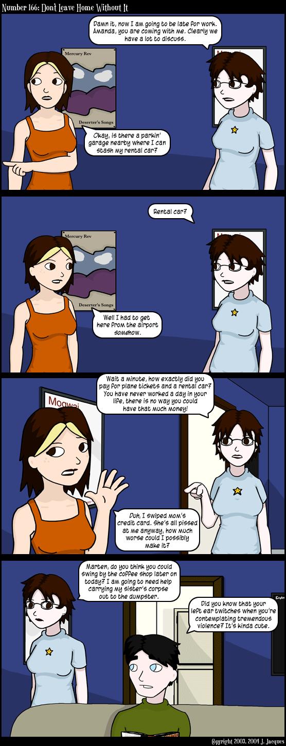 Questionable Content 6.8.2004