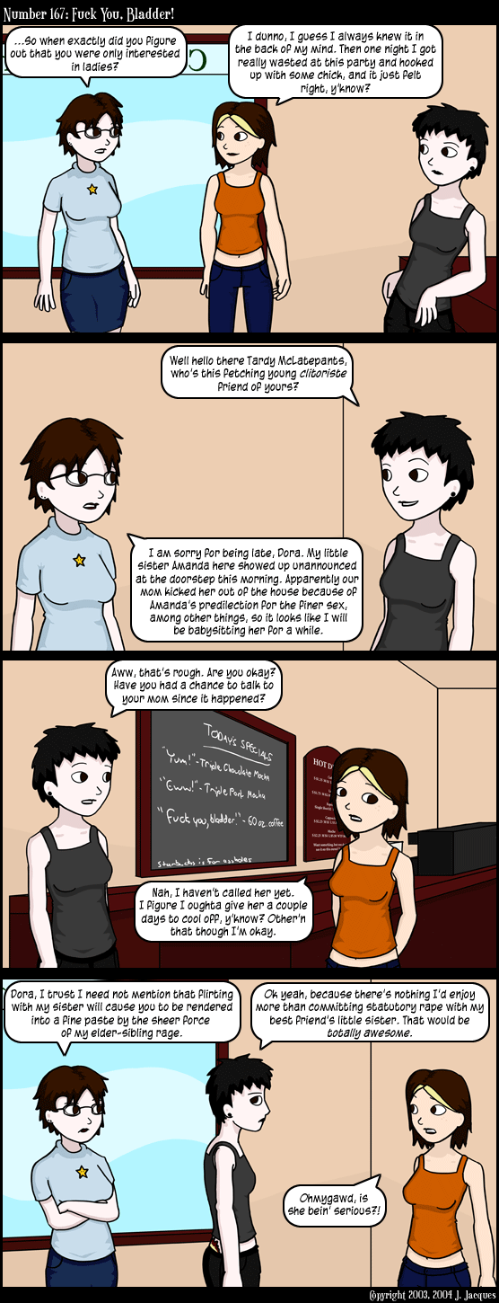 Questionable Content 9.8.2004