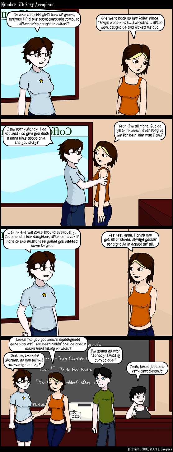 Questionable Content 16.8.2004