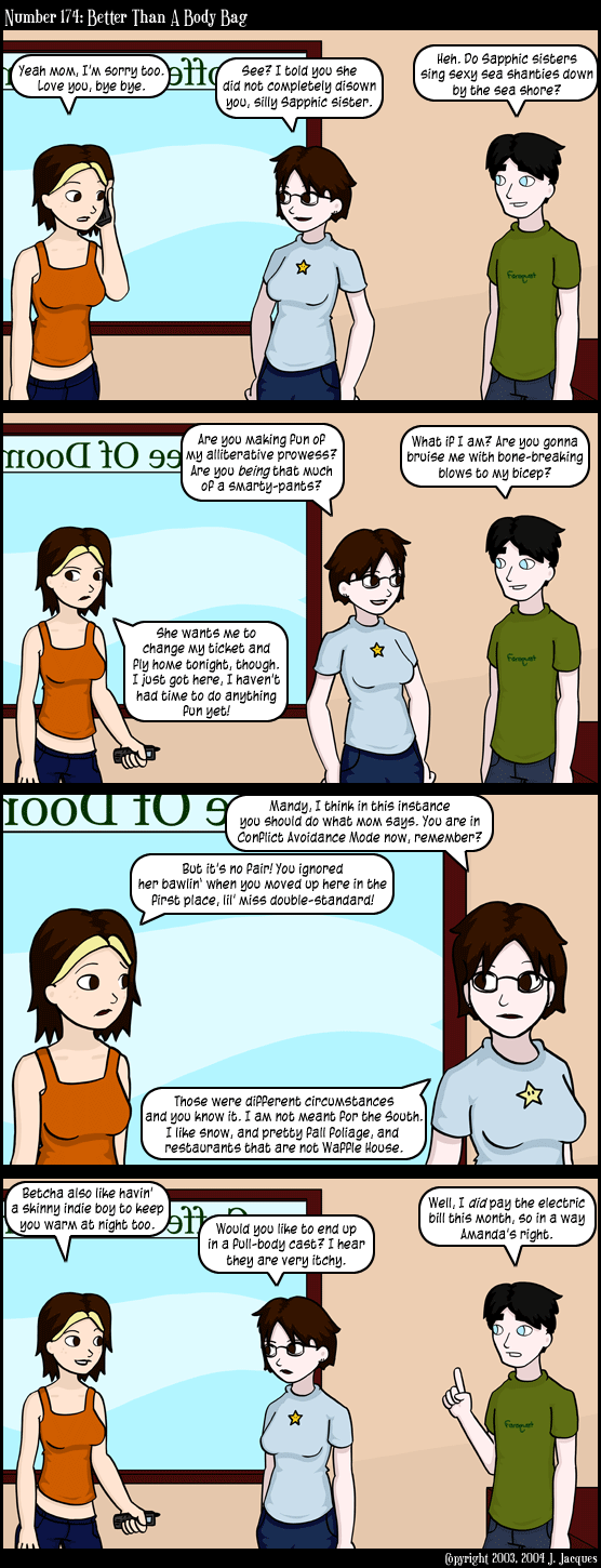 Questionable Content 25.8.2004