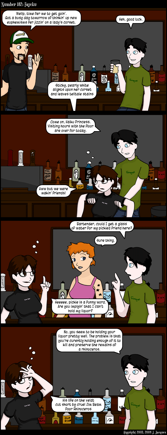 Questionable Content 9.9.2004