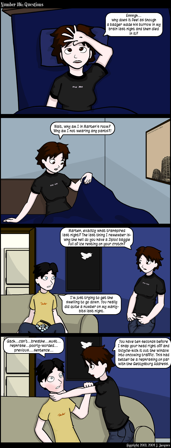 Questionable Content 15.9.2004