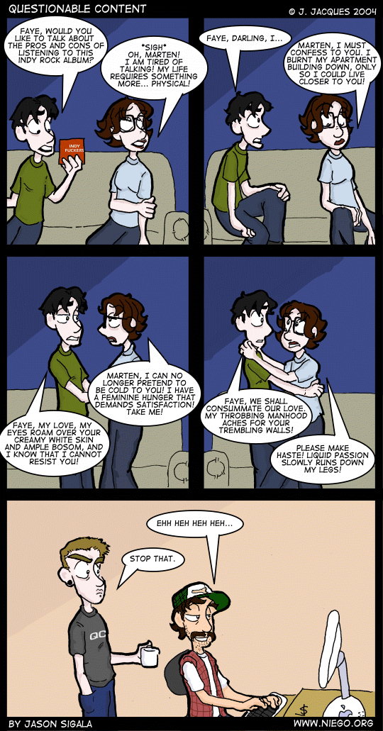 Questionable Content 30.9.2004