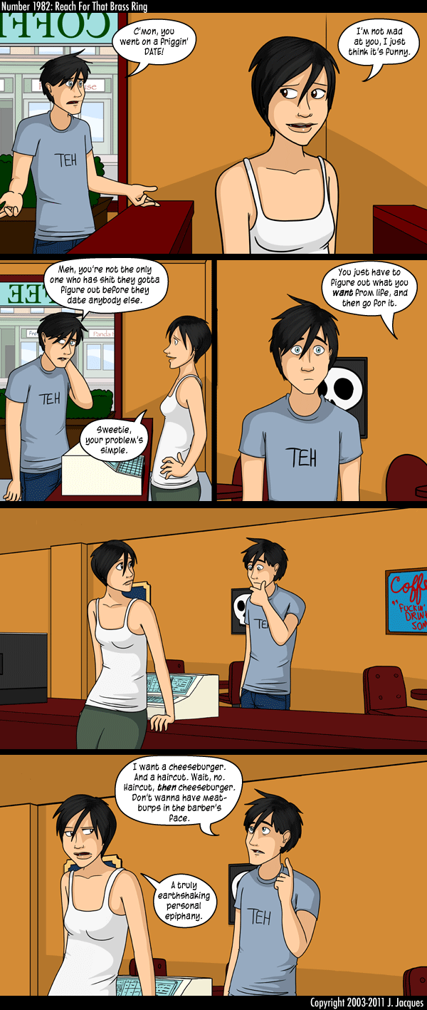 Questionable Content 2.8.2011