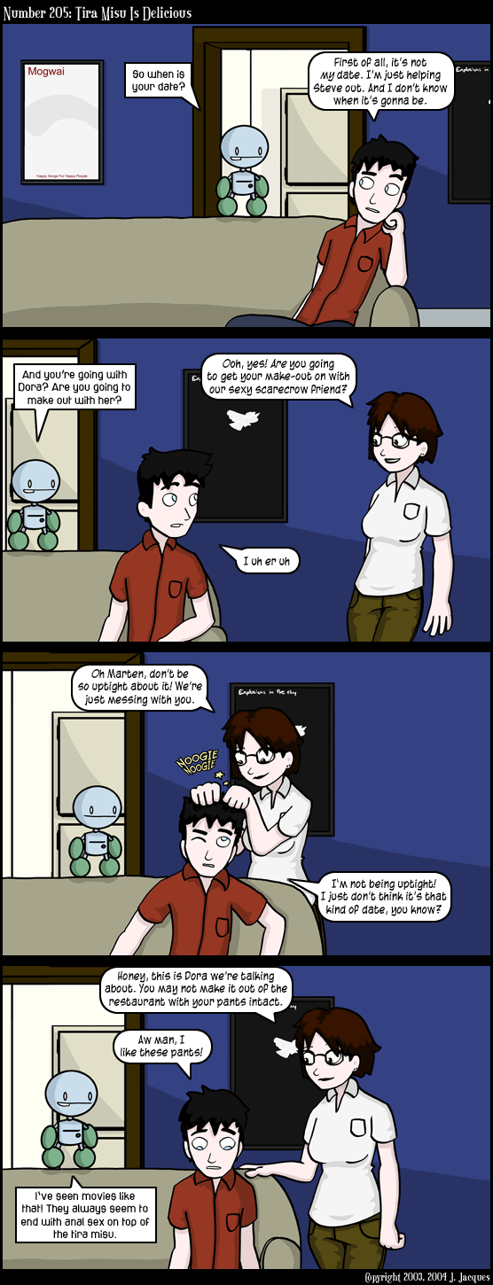 Questionable Content 11.10.2004