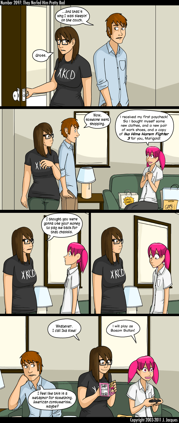 Questionable Content 10.1.2012