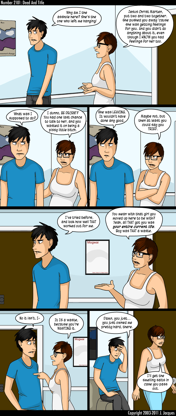 Questionable Content 16.1.2012