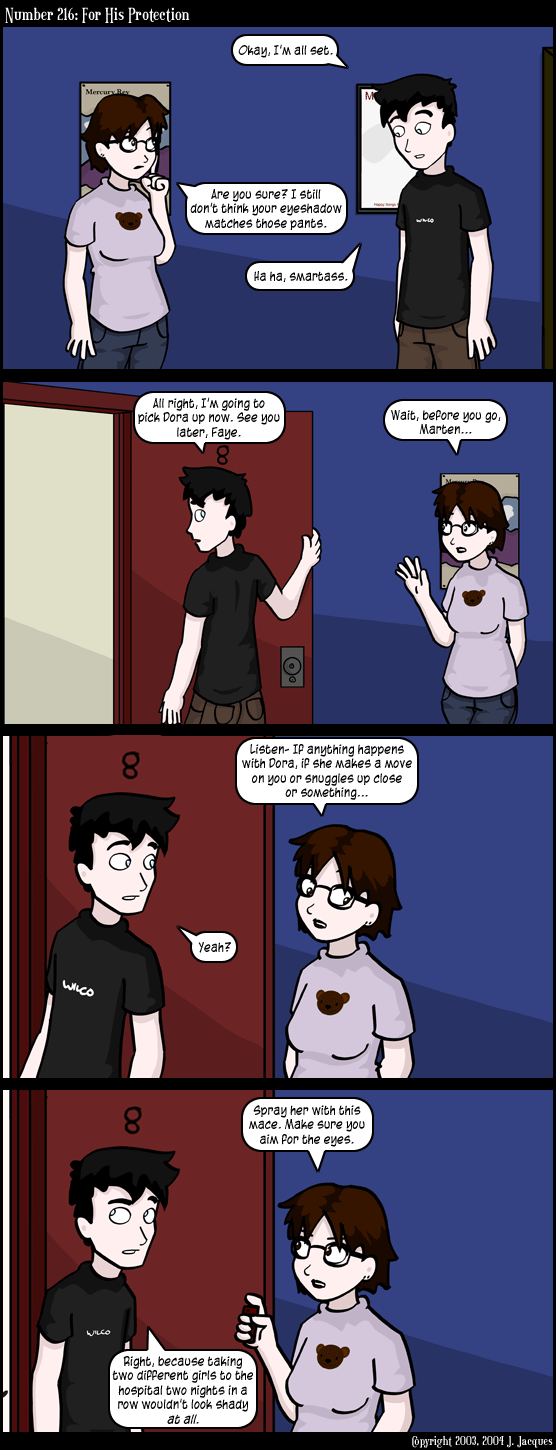 Questionable Content 26.10.2004