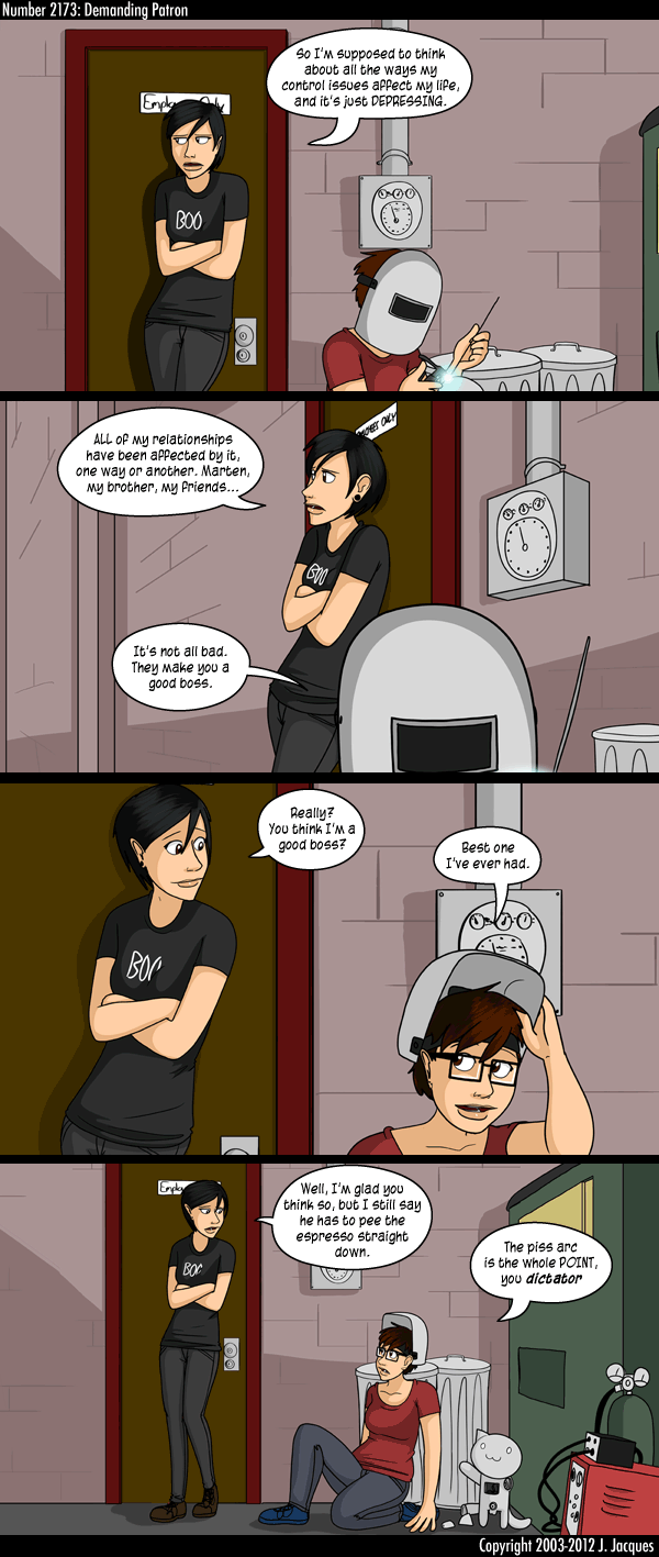 Questionable Content 25.4.2012