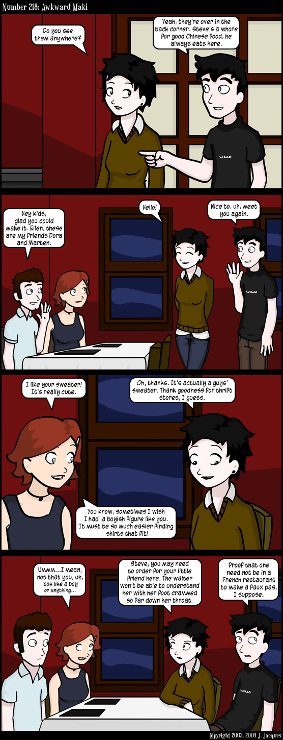 Questionable Content 28.10.2004