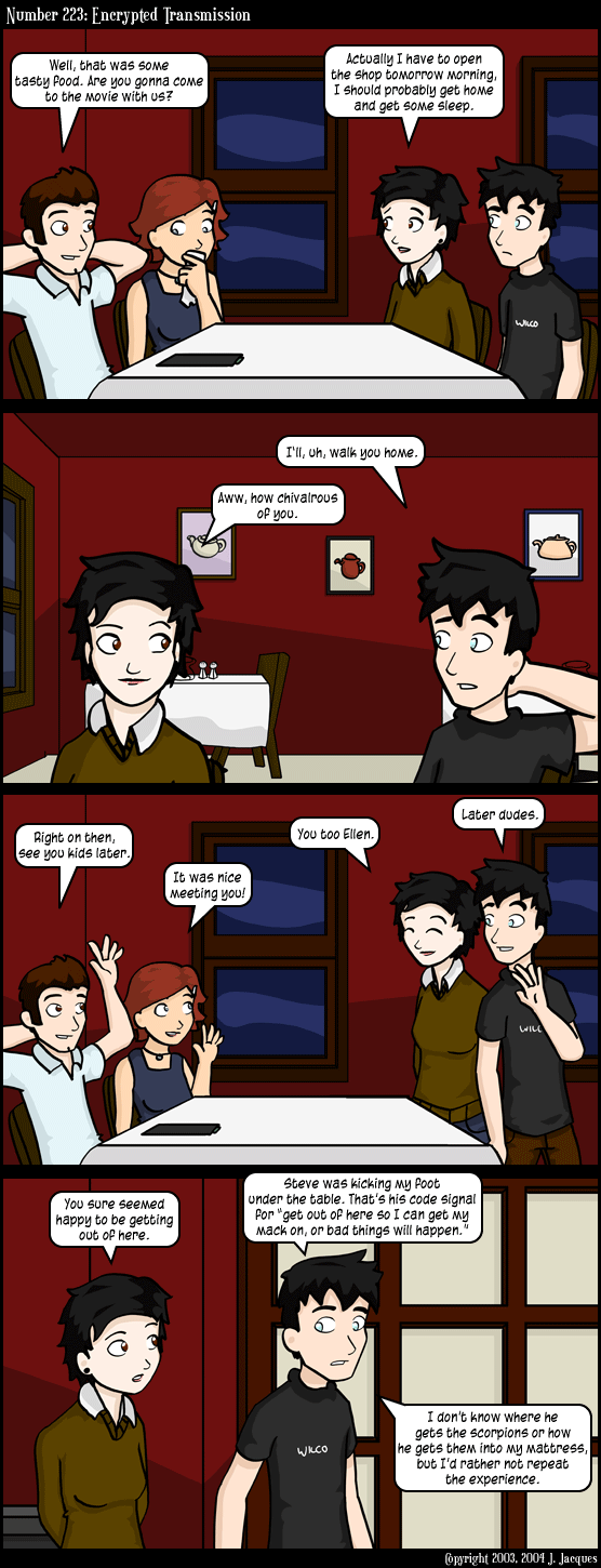 Questionable Content 4.11.2004