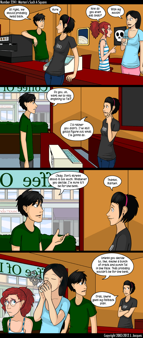 Questionable Content 30.7.2012