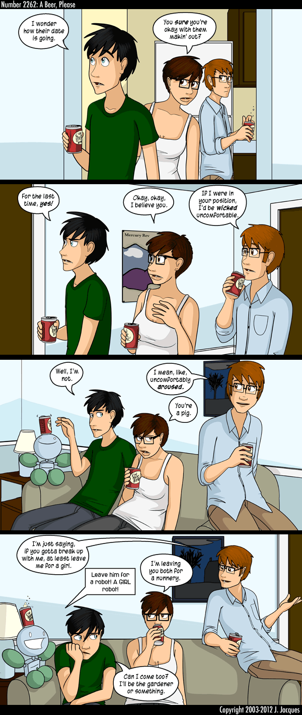 Questionable Content 28.8.2012