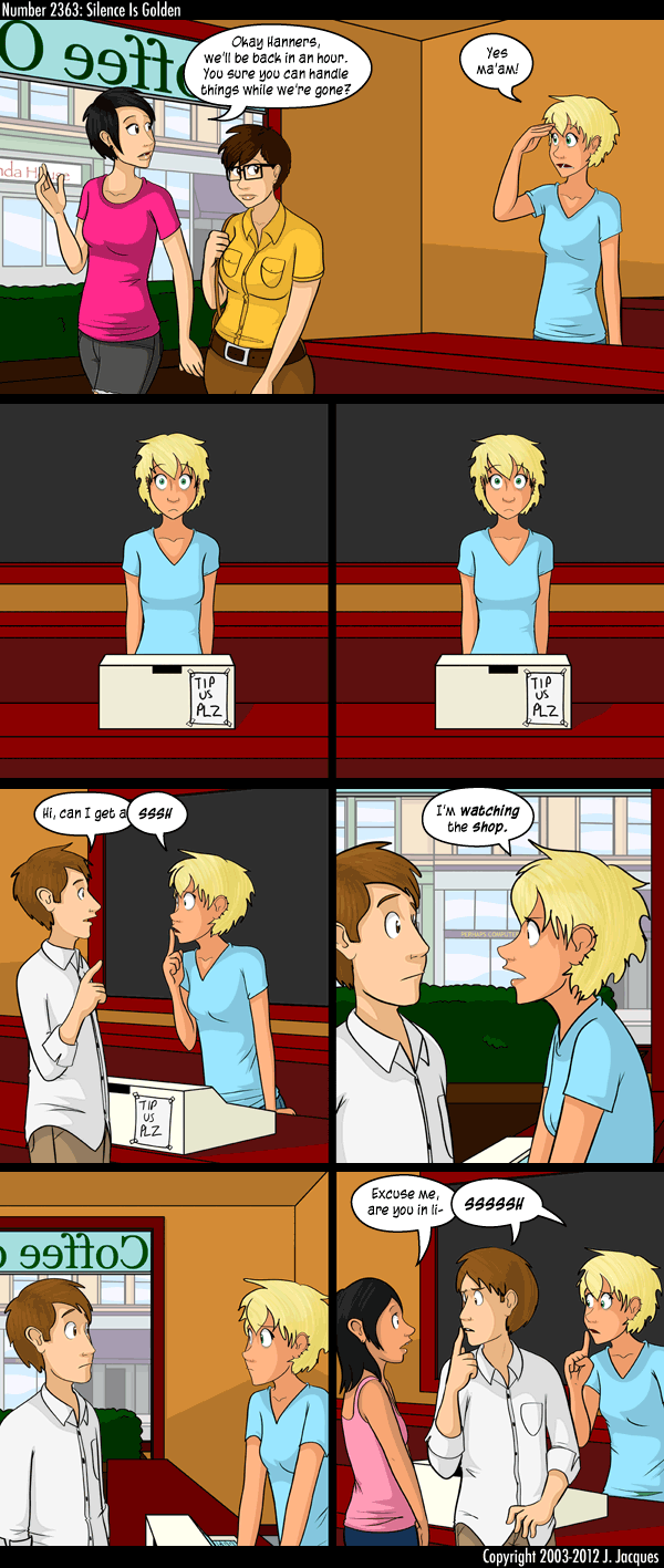 Questionable Content 15.1.2013