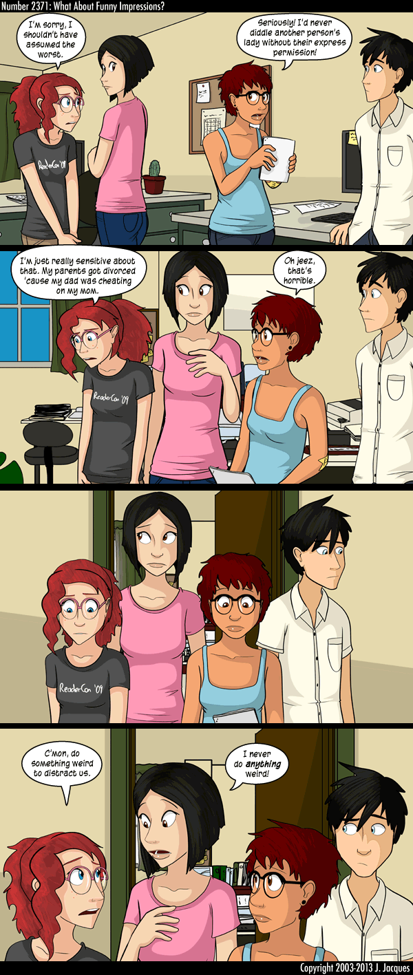 Questionable Content 25.1.2013