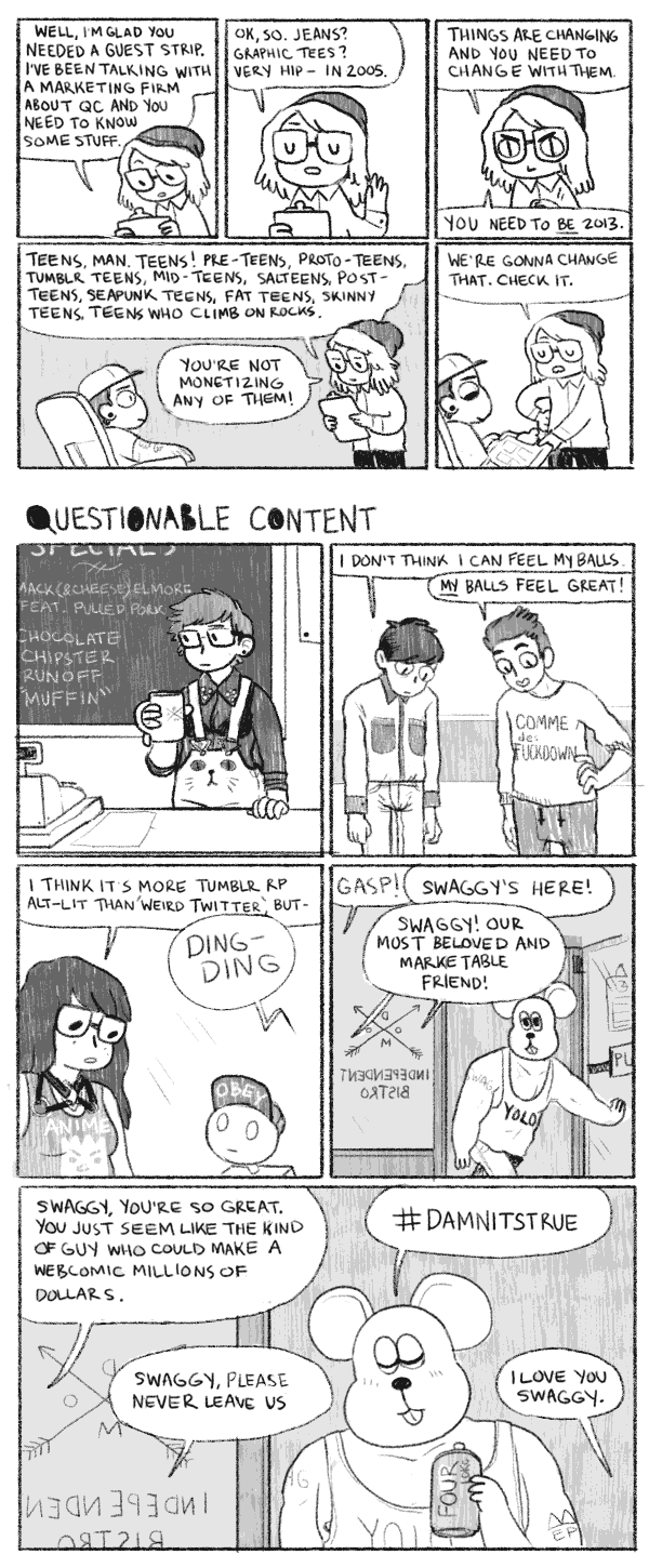 Questionable Content 8.4.2013