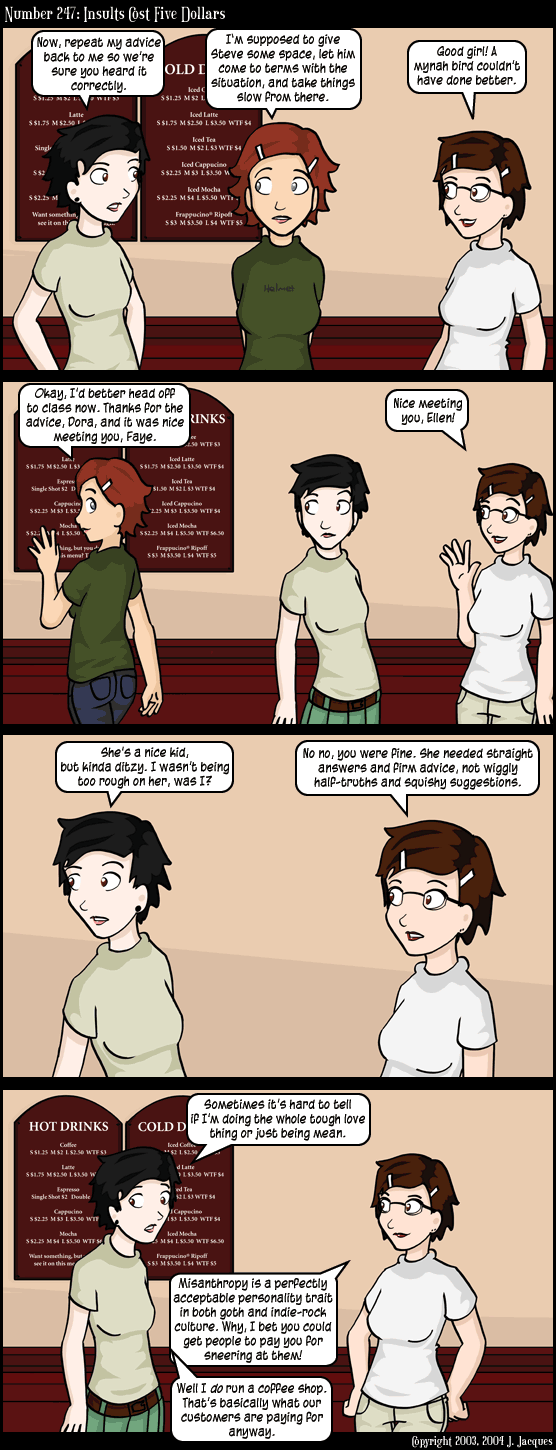 Questionable Content 8.12.2004