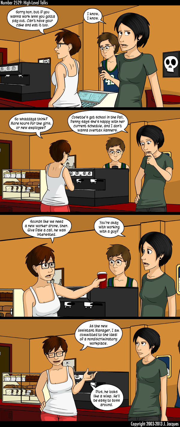 Questionable Content 6.9.2013