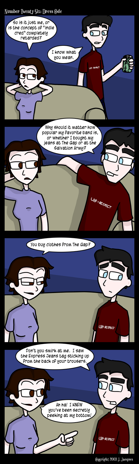 Questionable Content 30.1.2004