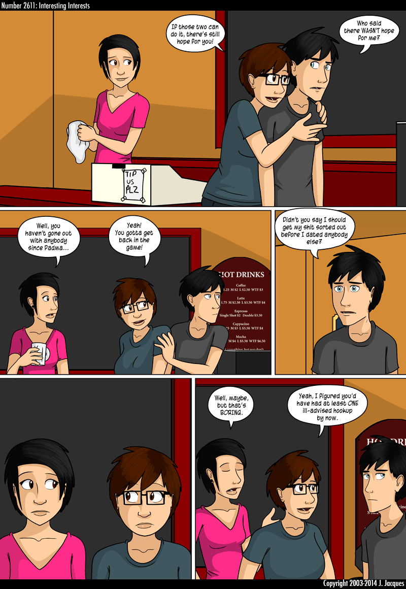 Questionable Content 3.1.2014