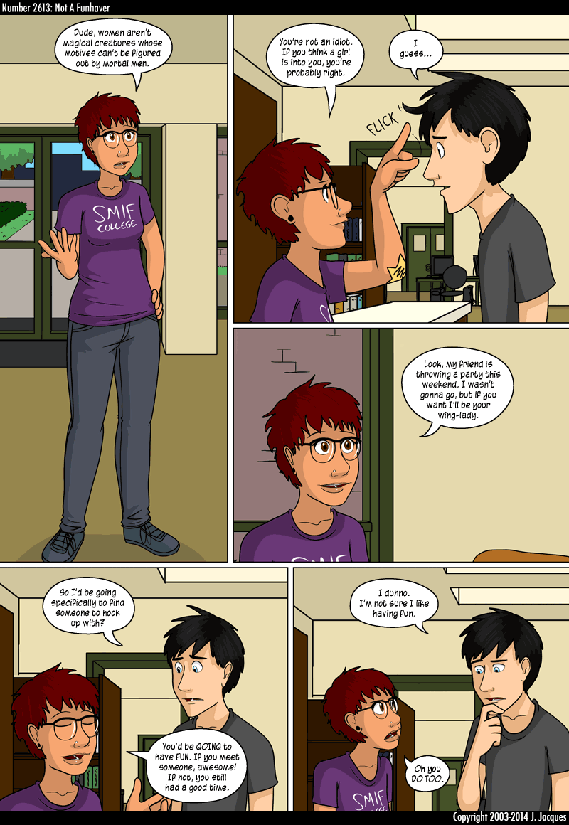 Questionable Content 7.1.2014