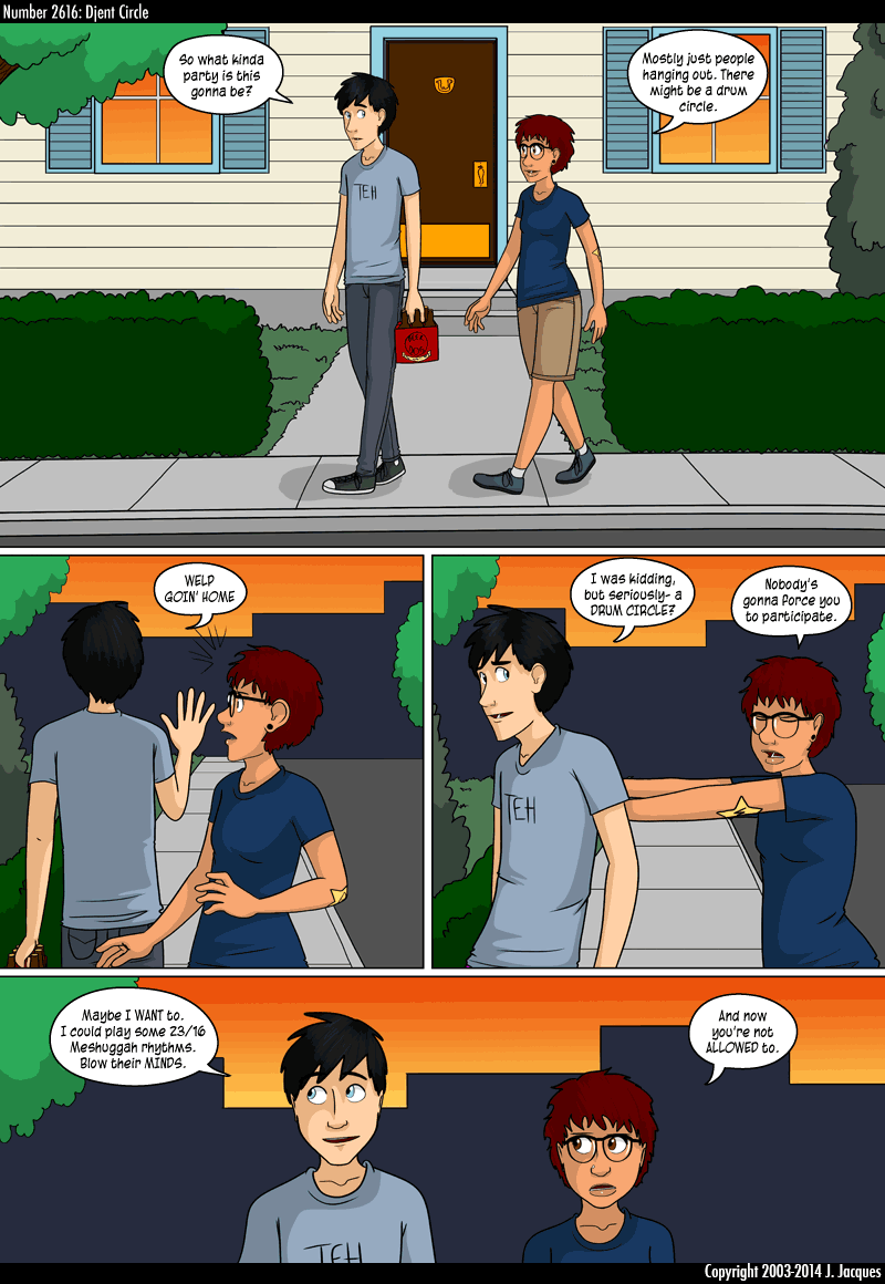 Questionable Content 10.1.2014