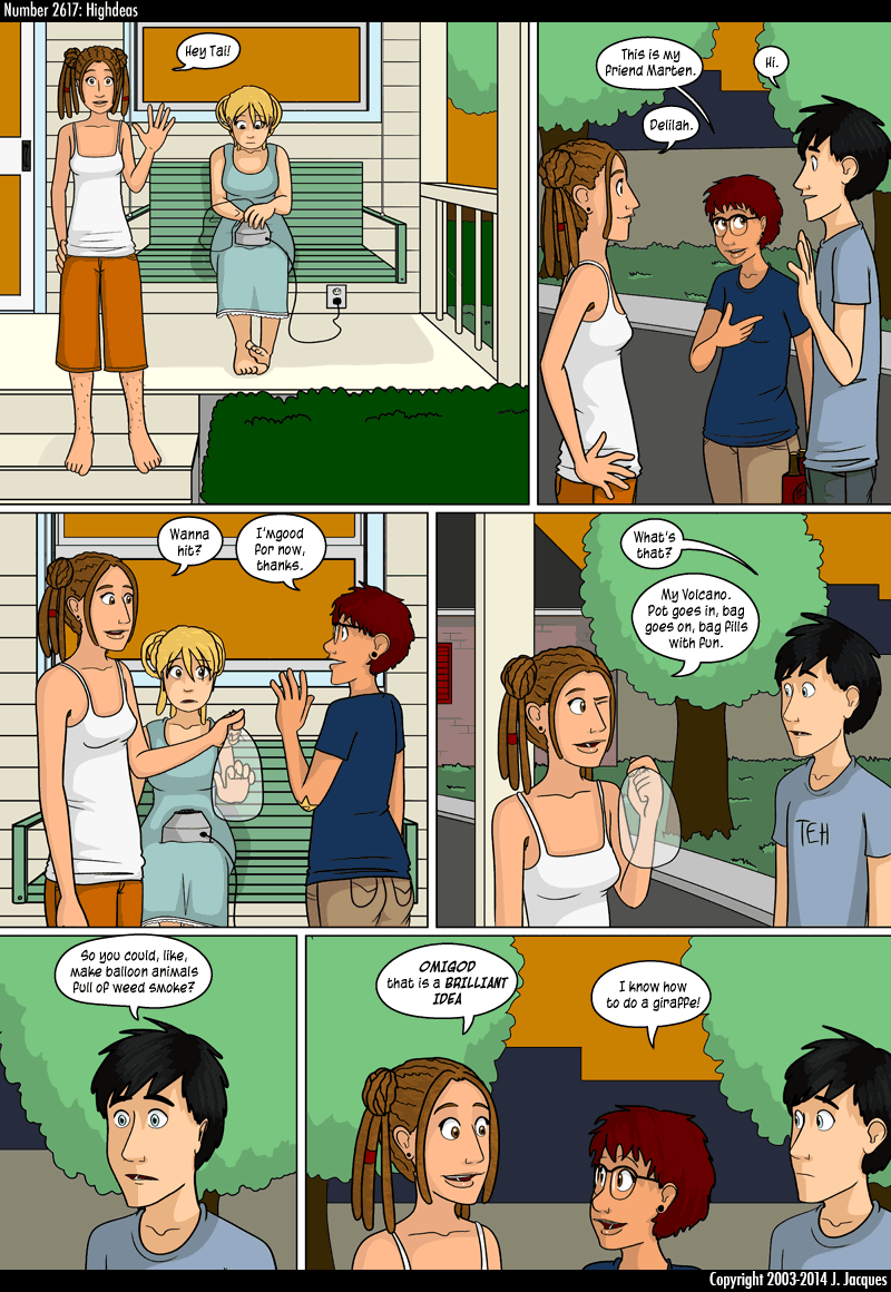 Questionable Content 13.1.2014