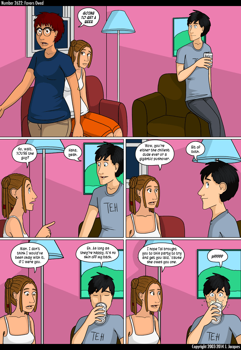 Questionable Content 20.1.2014