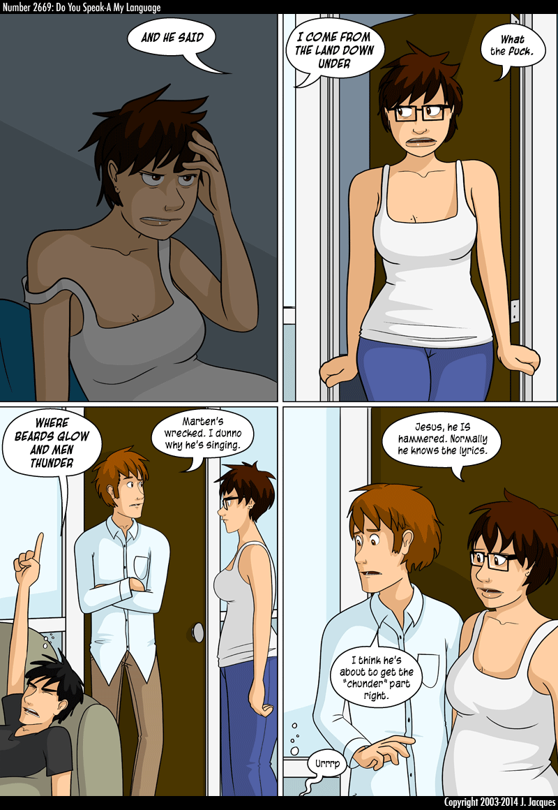 Questionable Content 27.3.2014