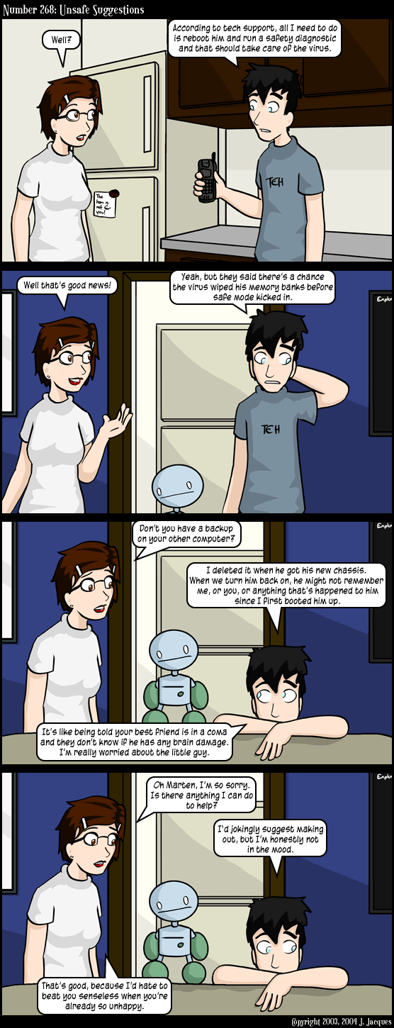 Questionable Content 6.1.2005