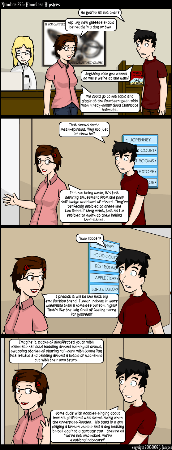 Questionable Content 17.1.2005