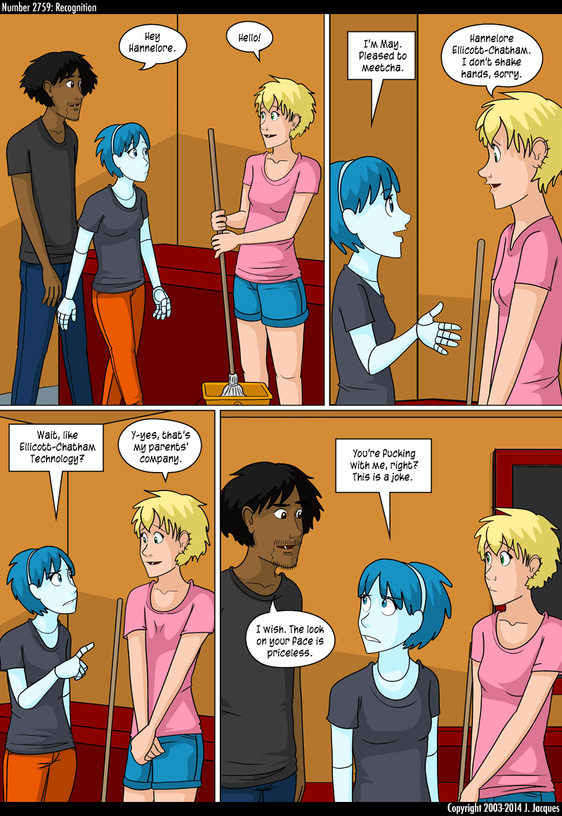 Questionable Content 31.7.2014