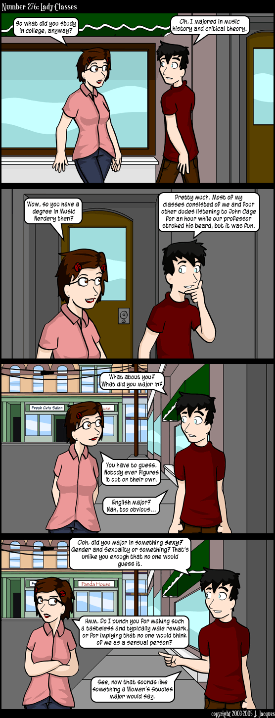 Questionable Content 18.1.2005