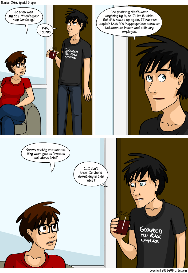 Questionable Content 14.8.2014