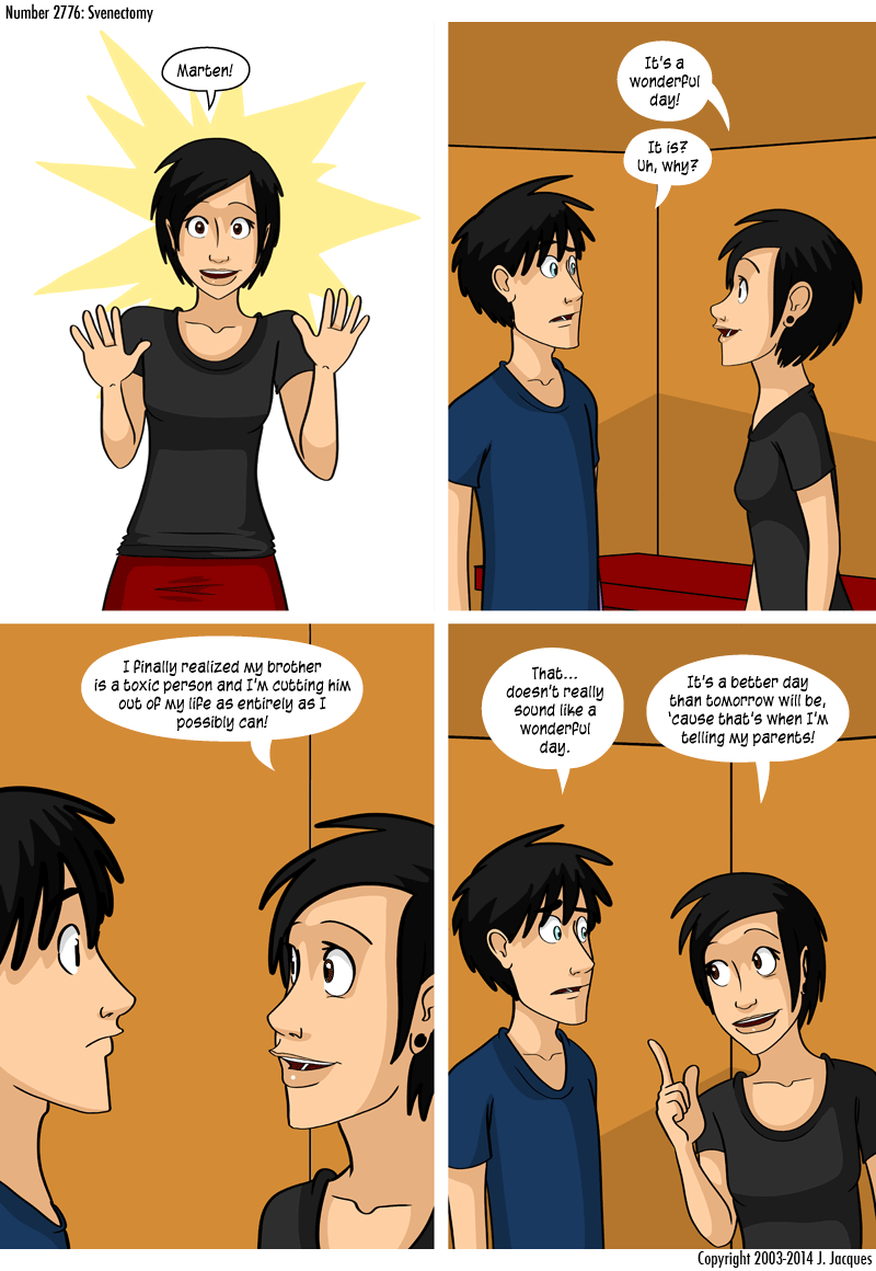 Questionable Content 25.8.2014