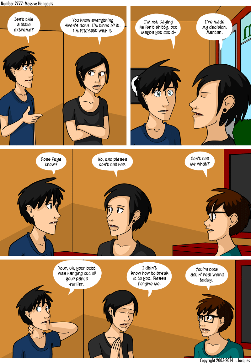 Questionable Content 26.8.2014