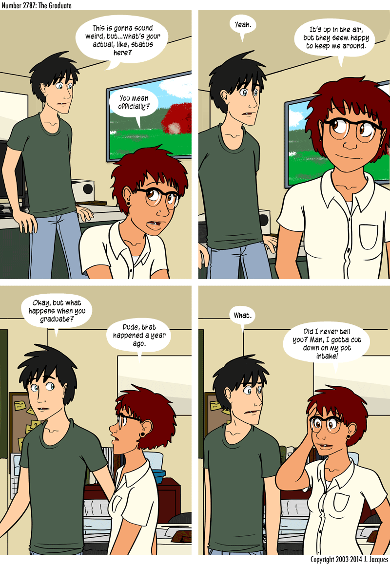 Questionable Content 9.9.2014