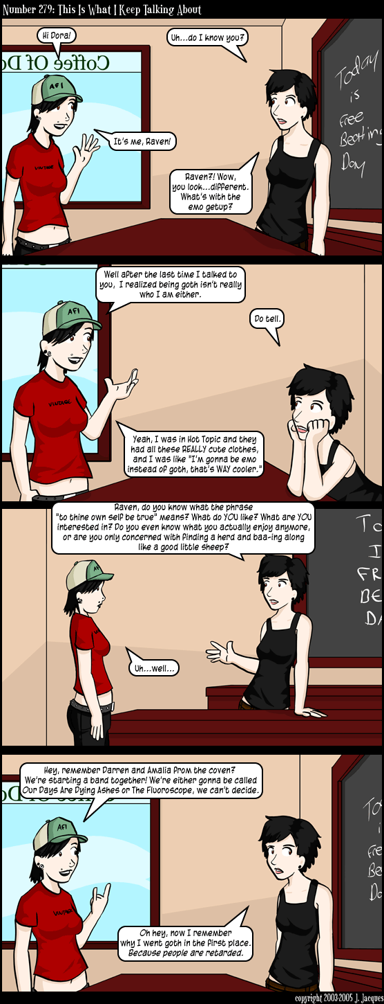 Questionable Content 21.1.2005