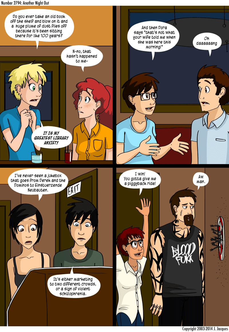 Questionable Content 18.9.2014