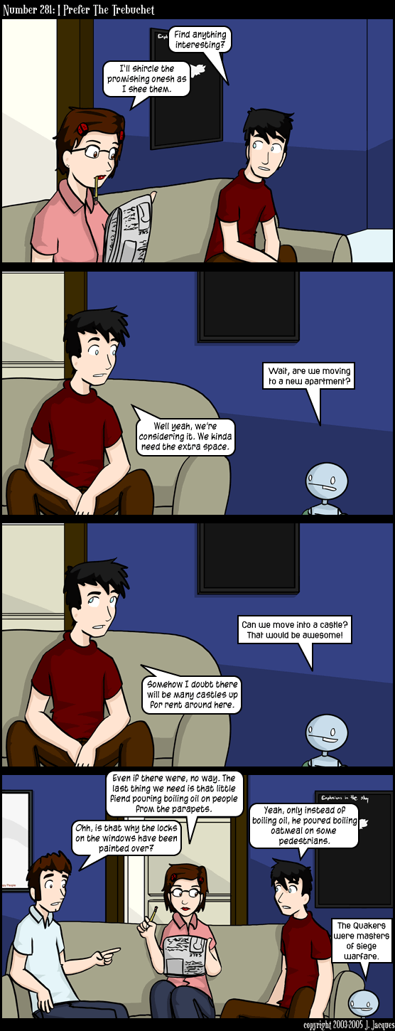 Questionable Content 25.1.2005