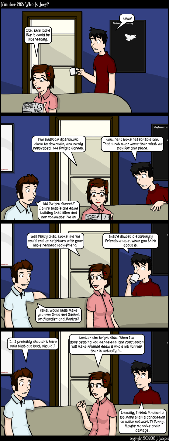 Questionable Content 26.1.2005