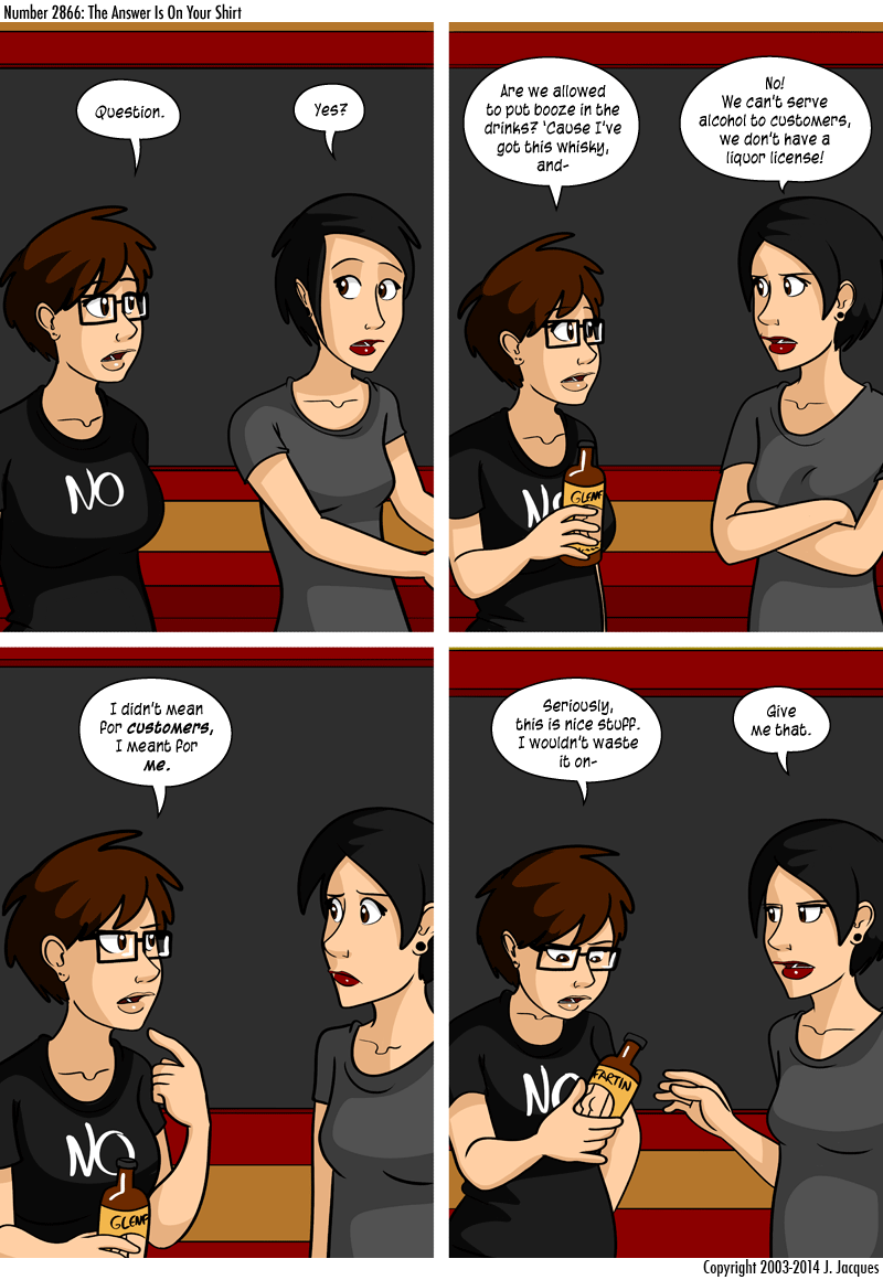 Questionable Content 31.12.2014